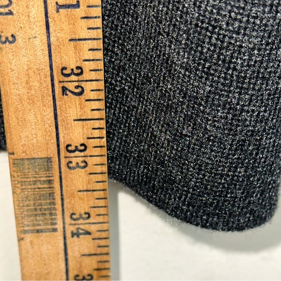 J.Crew Womens XS Juliette Merino Wool Collarless Sweater Blazer Gray Open Front - Picture 10 of 10